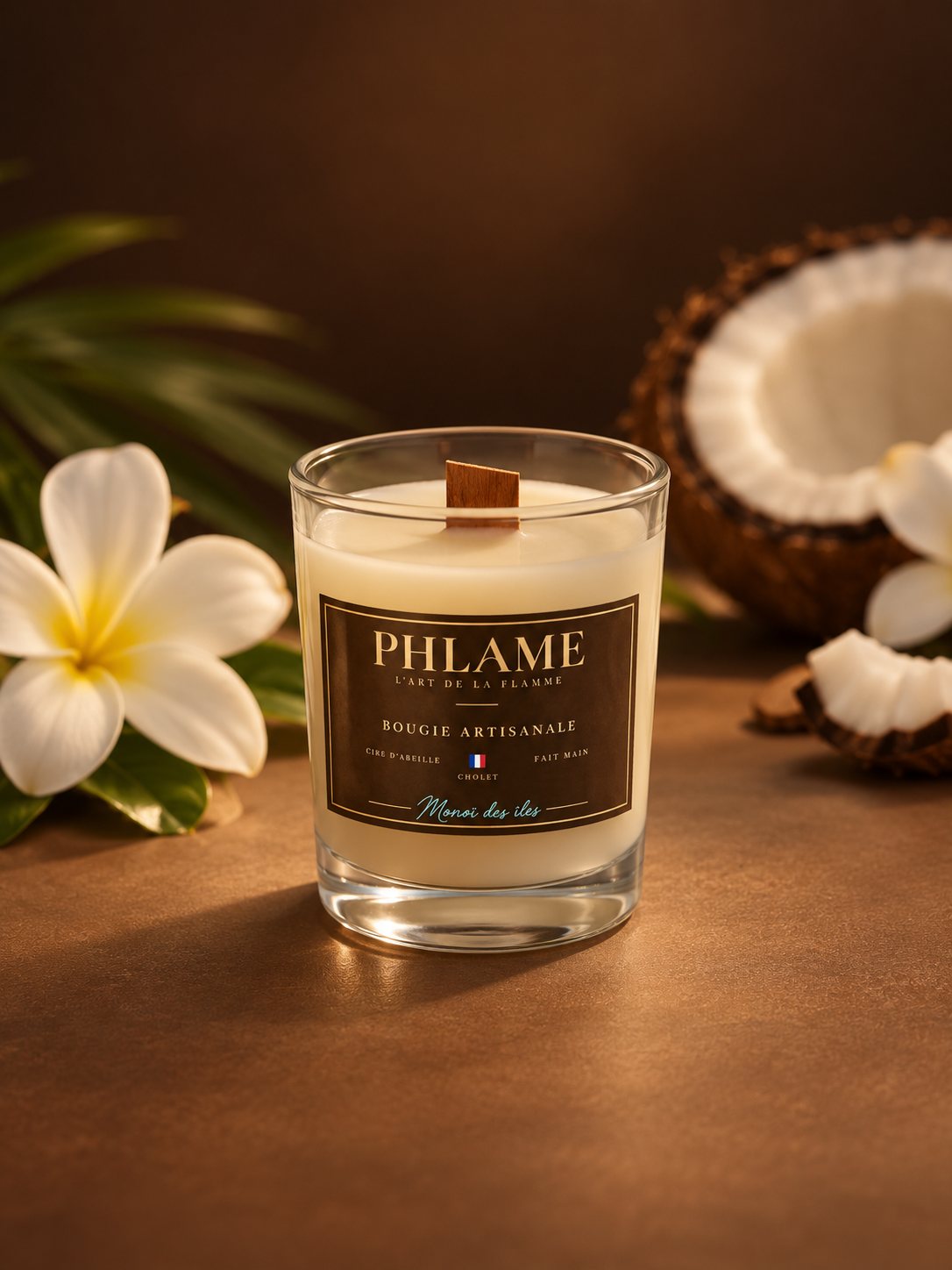 Bougie parfumée — Monoï des îles