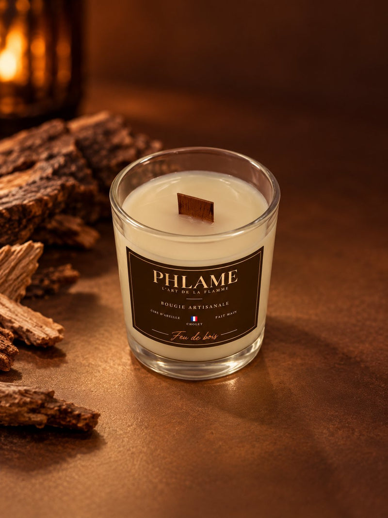 Bougie parfumée Feu de bois PHLAME, contenance 75 g, vue 1