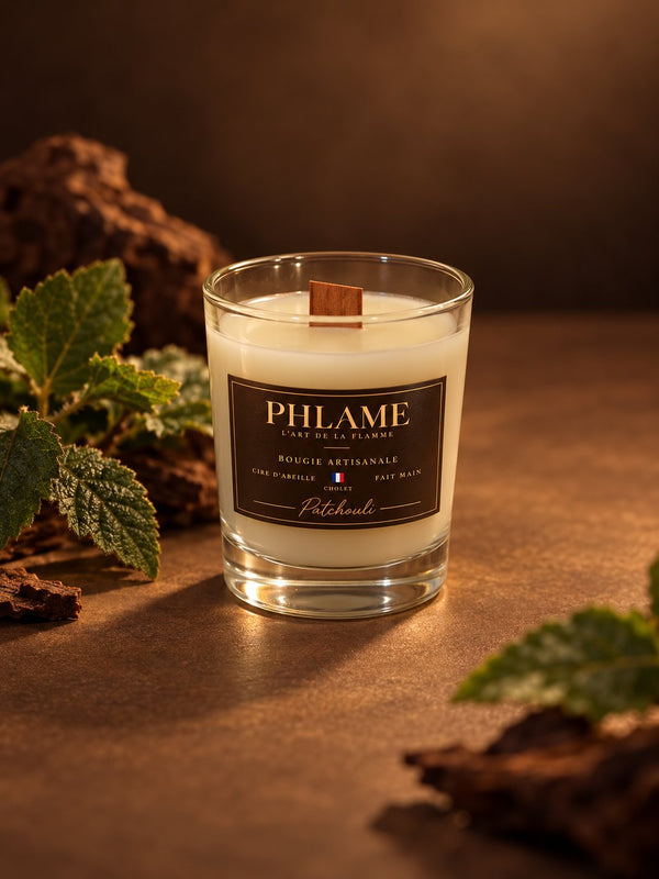 Bougie parfumée — Patchouli — PHLAME