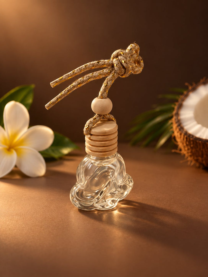 Diffuseur voiture Fleur blanche, senteur Monoï des îles, PHLAME