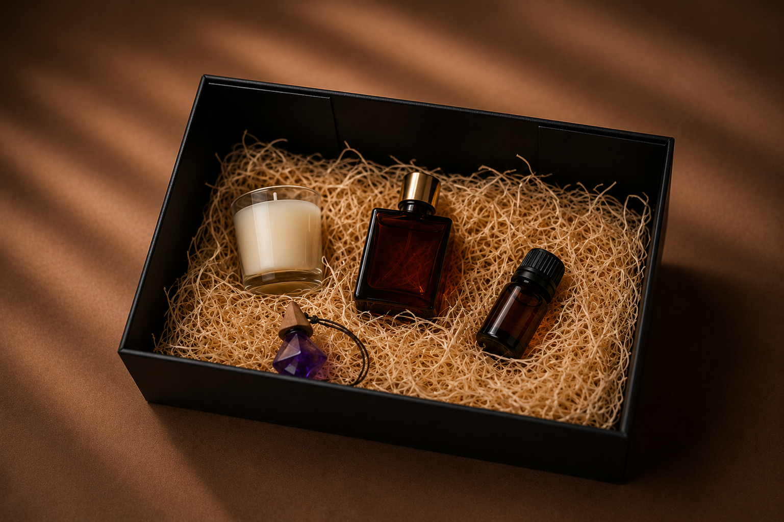 Écrin coffret noir PHLAME